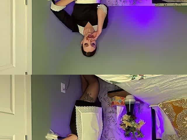 SneezeGoddess - Maid Sneezes from Feather Duster