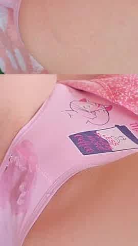 Dick Rubbing Panties and Pussy