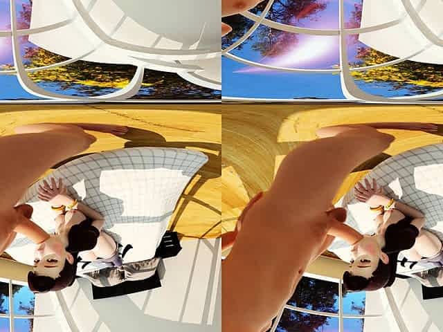 Foxy 3D Superwoman bounces up and down on a cock