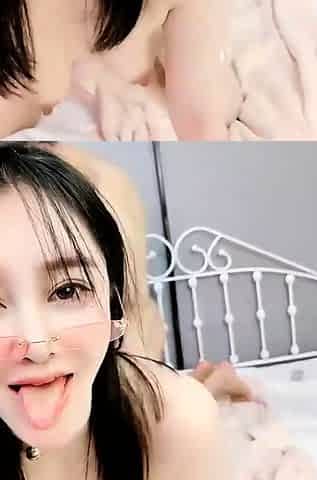 Japanese teen blowjob with creamy mustache