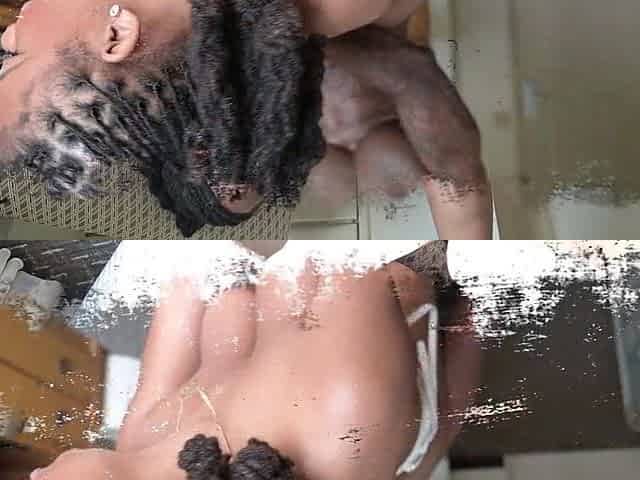 Quincy Roee - Bubble Butt Ebony Baddie Gets Drilled By A Down South Bbc