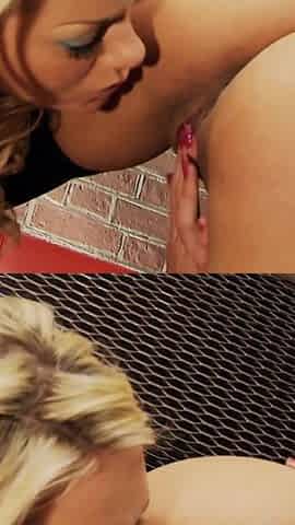 Lusty masturbates with their toys at the same time