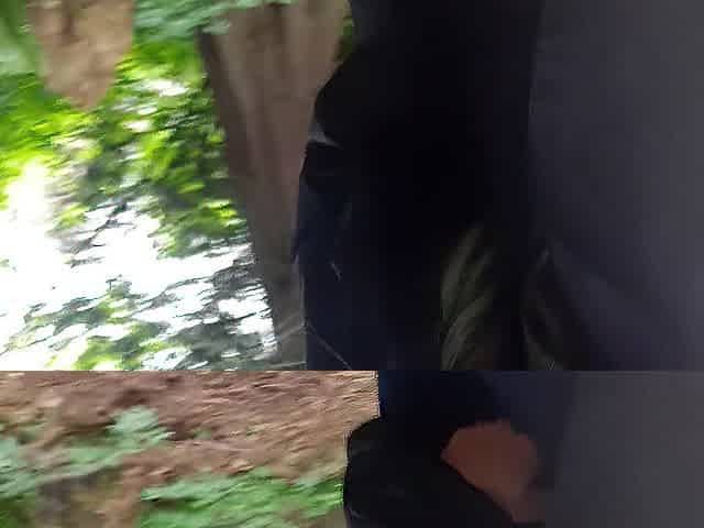 Taking Off My Panties And Peeing In Public Park