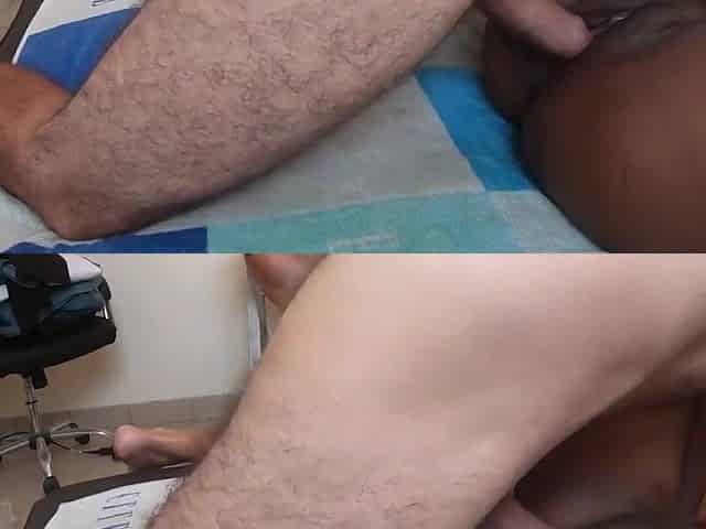 Homemade Black Ejaculation