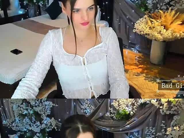 Super slim small tits but booty ass sweety brunette teen