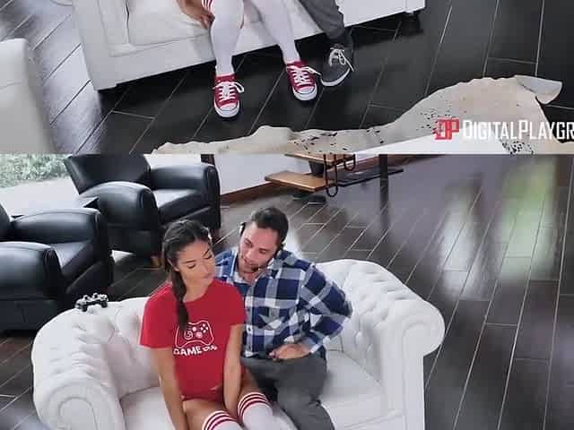 Emily Willis And Damon Dice - Passionate Young Lady Jaw-dropping Xxx Story