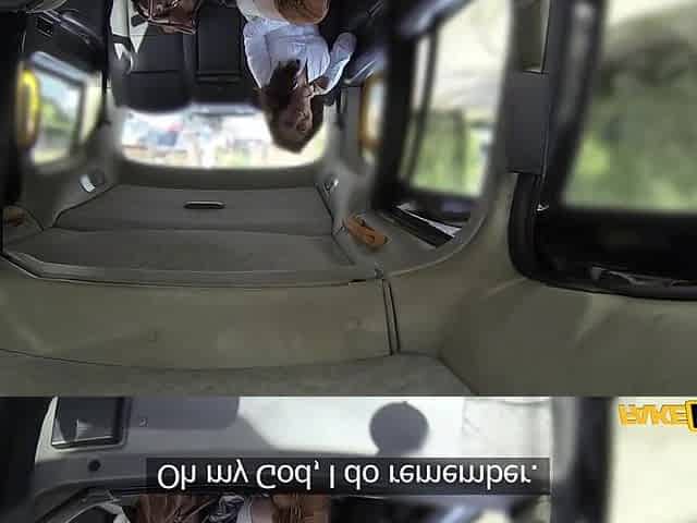 Her mother I'd like to fuck butt takes a pounding - Fake Taxi