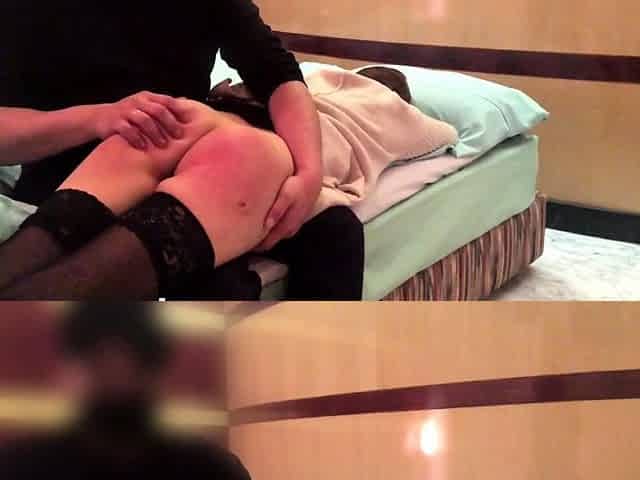 Blonde amateur fetish slut sucks on dick
