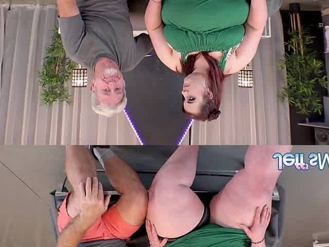 Obese Brunette hair Ashley Garland Is Left to Her Own Devices