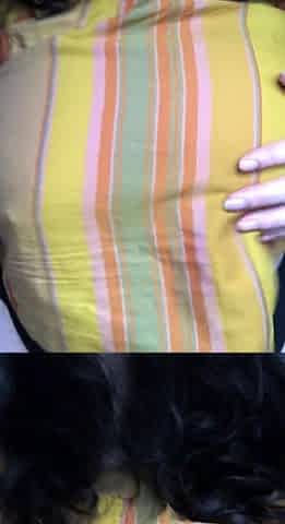 Big boob brunette masturbates on webcam