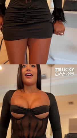 Tattooed Latin babe Chick Mariana Martix Blows Cock After A Date