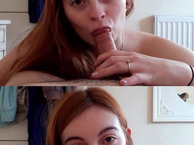 Amateur BJ Oral POV Blowjob Cumshot