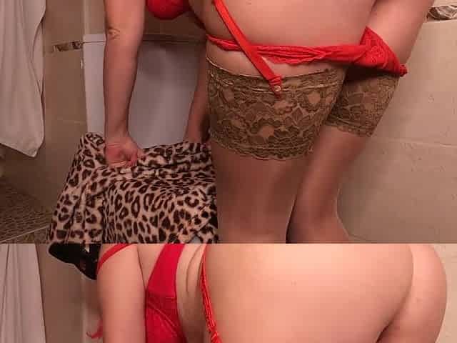 asmr masturbation, nylons, red underware