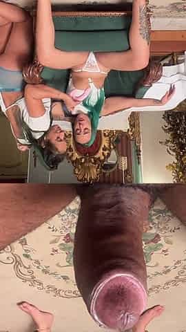 Playing a Game with My Wife's Friend's Pussy