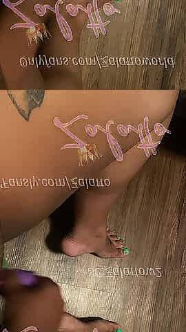 See My Gorgeous Feet As I Fun Myself Green Edition