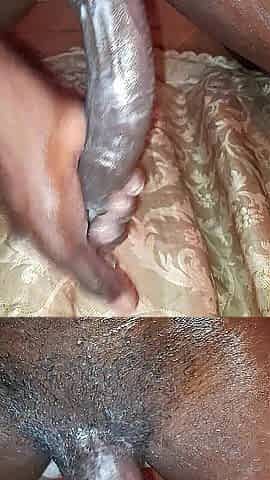 Oily massage for Jamaican bbc