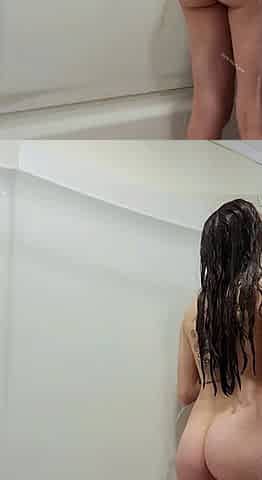 Brunette solo honey shows her masturbating skills