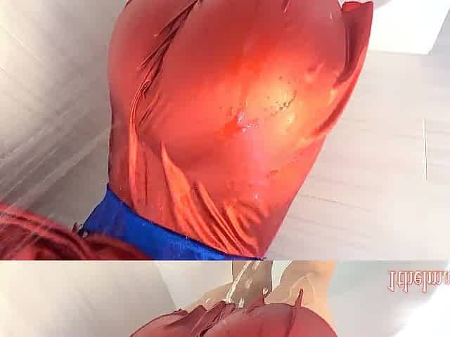 Cosplay : SuperGirl save the day and recive a climax .Amateure Climax 4k