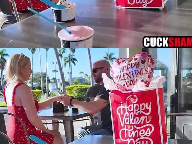 Cuck Dares Wife Screw Random Street Stud