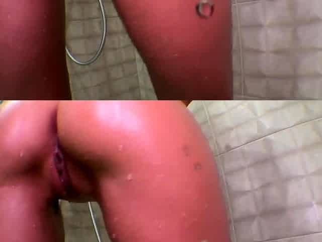 Big-Ass Teen Gets Fucked in Shower and Creampied by Big Cock