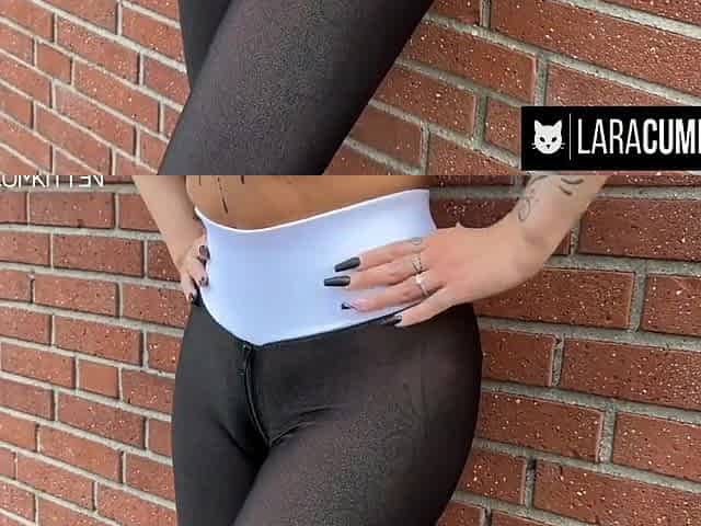 See-through Leggings Pickup At A57 Bj And Public Facial
