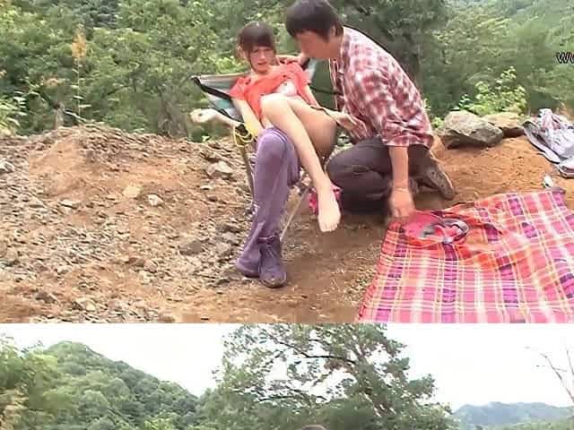 Mountain Girl Airi & Her Outdoor Perversions [decensored] - Small Jugs