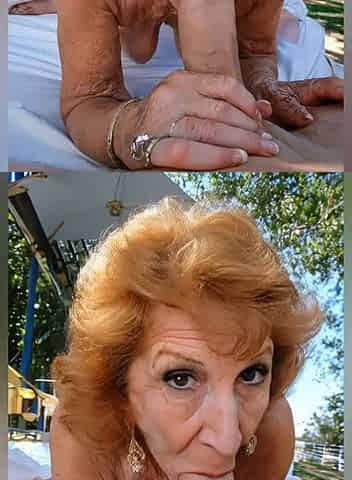 Grannies oral sex