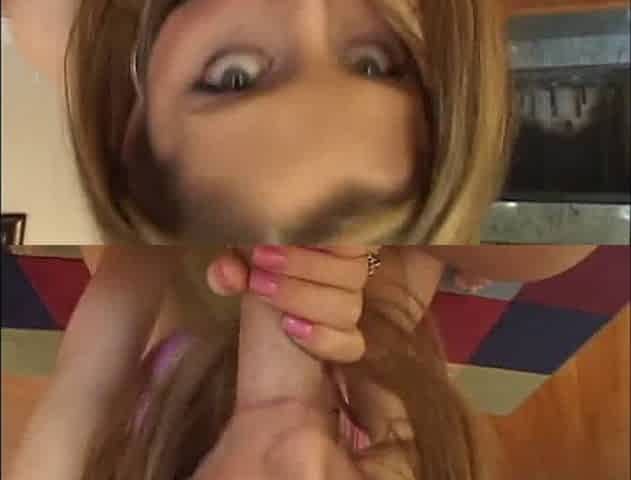Blonde Beauty Gives a Great Blowjob