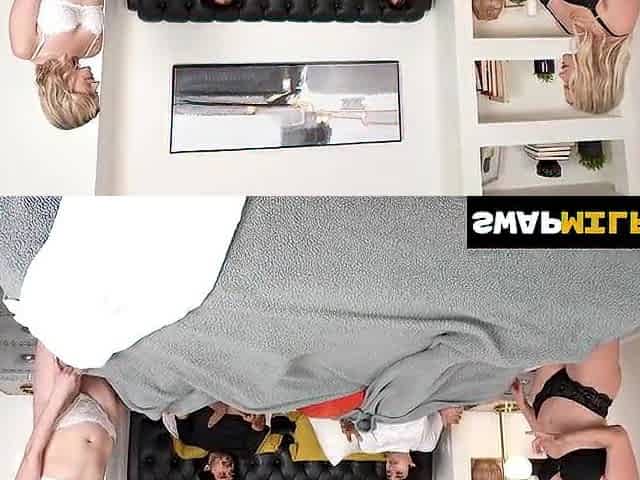 2 Lonely Milfs Cross Each Taboo Line with Their Stepsons Rico and Elias - Swapmilf