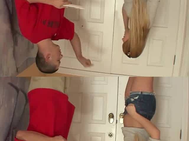 Fresh Pussy Slut With Light Hair Gets Fucked In The Pussy - Alex Gonz, Aj Applegate And Michael Stefano