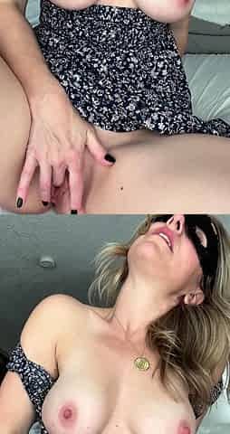 amateur girlfriend masturbating on webcam with her fingers