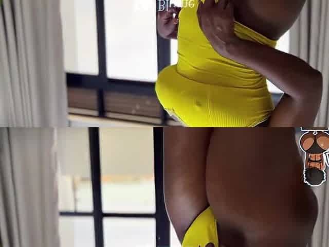 Large butt black bangs her workmate on day-off, all day