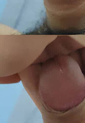 My little hand fondles my petite jock