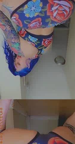 Big boobs milf masturbates with her dildo