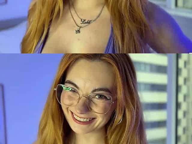 Redhead Bombshell in Lingerie Gets Deep Throated by BBC