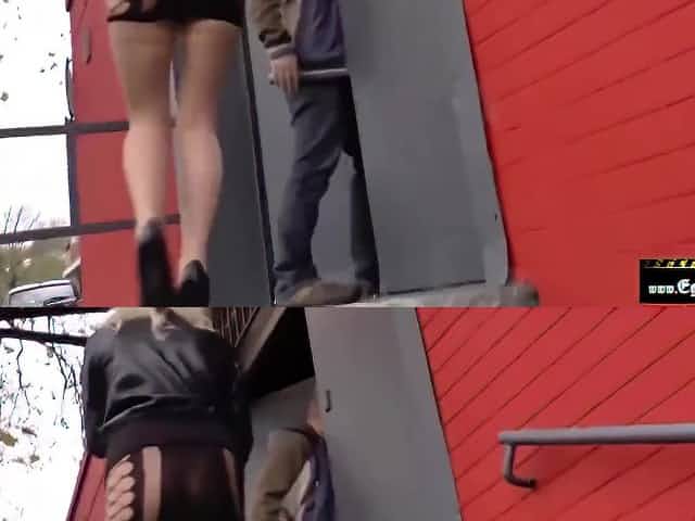 Going with my wife to a swinger gangbang party - deepthroat & group sex