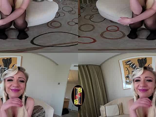 Gaby Gold - Wet And Horny...; Busty Blonde Tits