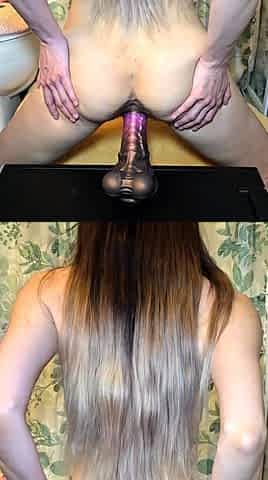 Webcam Asian camgirl testing brand new toy