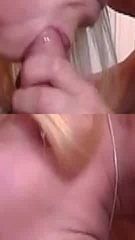 Blonserve Best Blowjob and Swallow Cum
