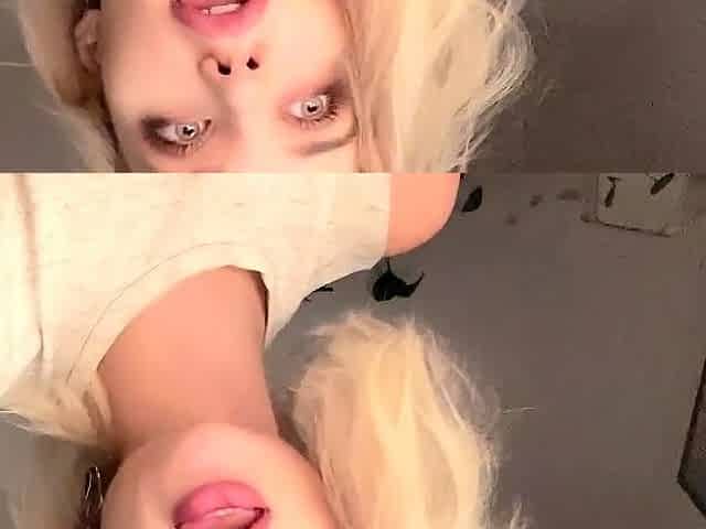 Blonde teen Sierras first erotic masturbation video