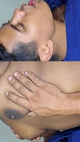 Massage with Tit and Pussy Sucking
