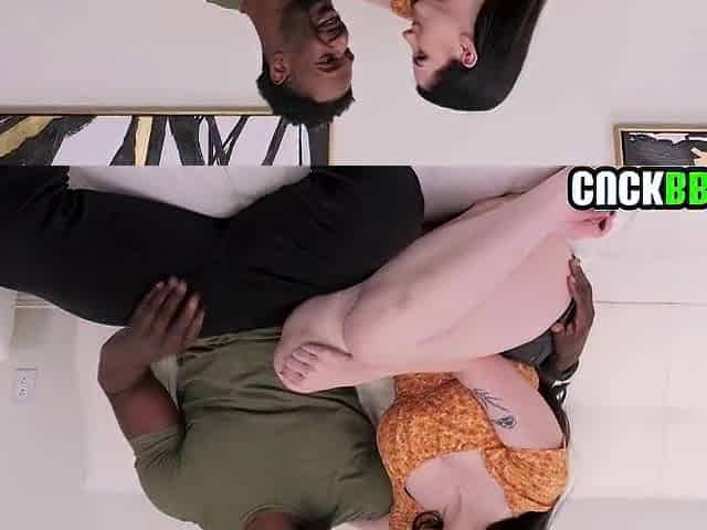 Cuck Policeman Catches Wife Screwing a Large Ebony Weenie