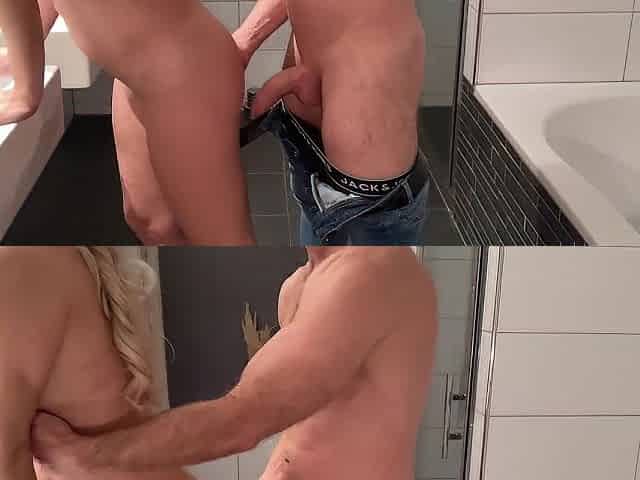 I wanted to take a shower, but merely my cunt got juicy !!