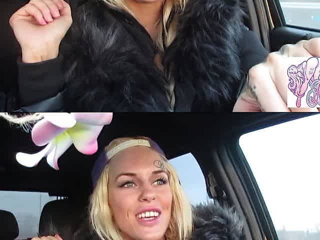 My 1st Movie scene Masturbate with hitchhiking In The Car (TB)
