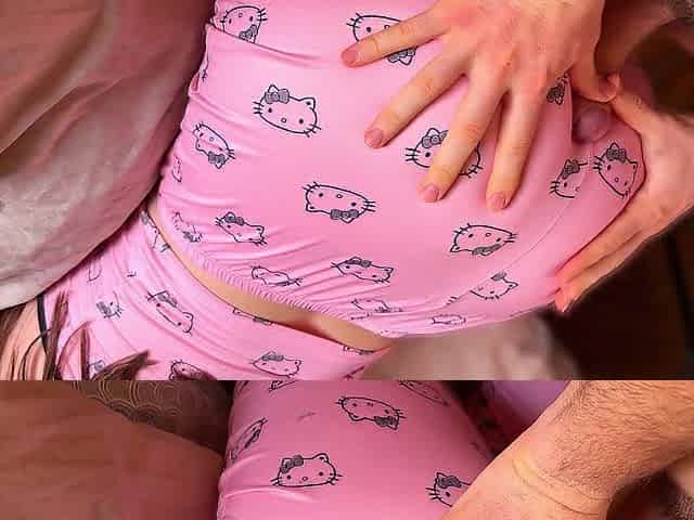 Stepsis "Can u Rub my BUTT but DON'T PERMEATE?" Creamy Rubbing and BANGING