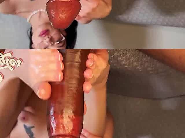Foot Model Gets Stretched Out - Feet or Cunt ? w/ Iris Ivy