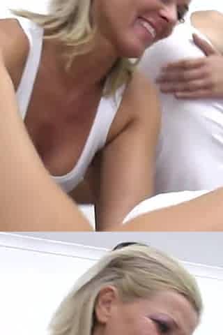 Two Naughty Mature Ladies Get Their Pussies & Assholes Eaten Out by One Young Babe