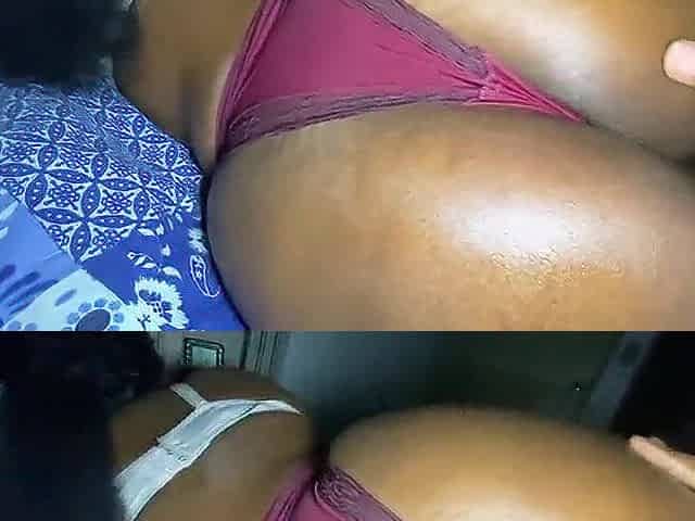My large-bootied stepmother makes me cum twice in a row