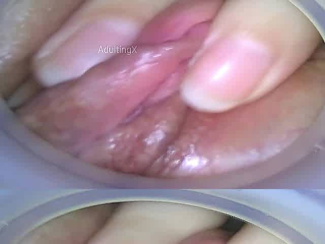 Close-up love button and constricted moist pink vagina aperture, gfe raw talk, edging, bts - My Muse Part two
