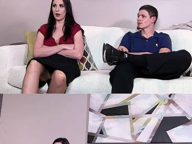 Fixing the office whores attitude with a massive jock to her cunt - Amiee Cambridge